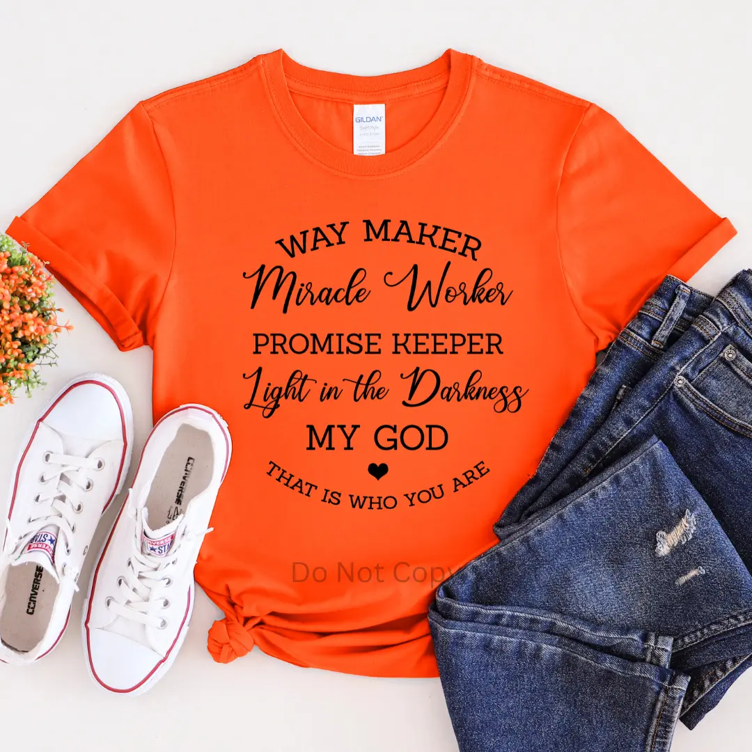 Waymaker Screen Print Transfer (3 Pack)