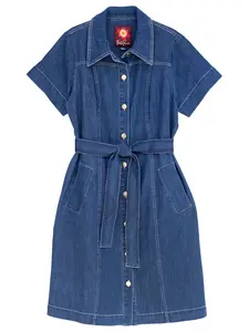 ALEXA dress Indigo Denim