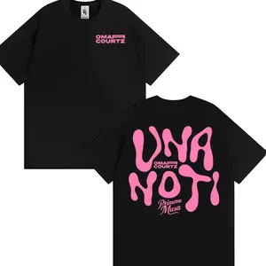 Omar Courtz Primera Musa Shirt - Una Noti Pink Bubble Graphic Urban Streetwear Tee