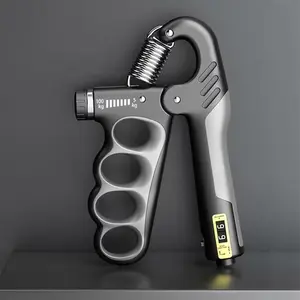 Adjustable Hand Grip Strengthener with 11-220 lbs Resistance for Forearm Wrist & Hand Training Ideal for All Skill Levels