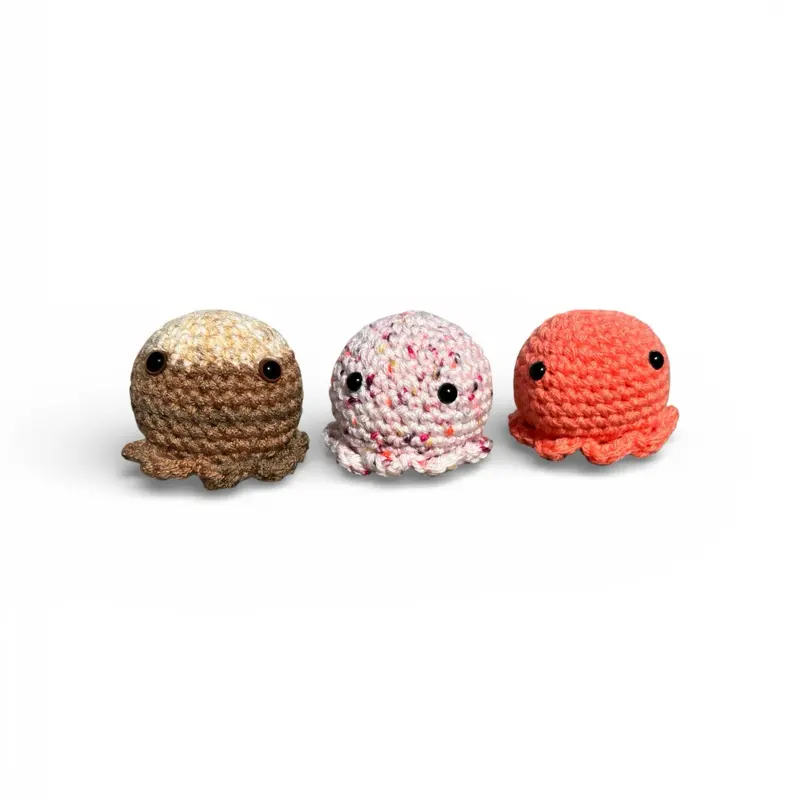 Crochet Mini Octo! Pocket Pet! Sea creatures