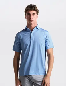 Performance Polo - Blue Stripes