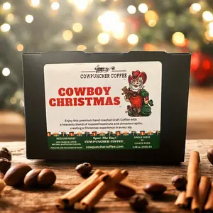 12 Count K-Kups  COWBOY CHRISTMAS™ Hazelnut & Cinnamon Spice Medium Roast