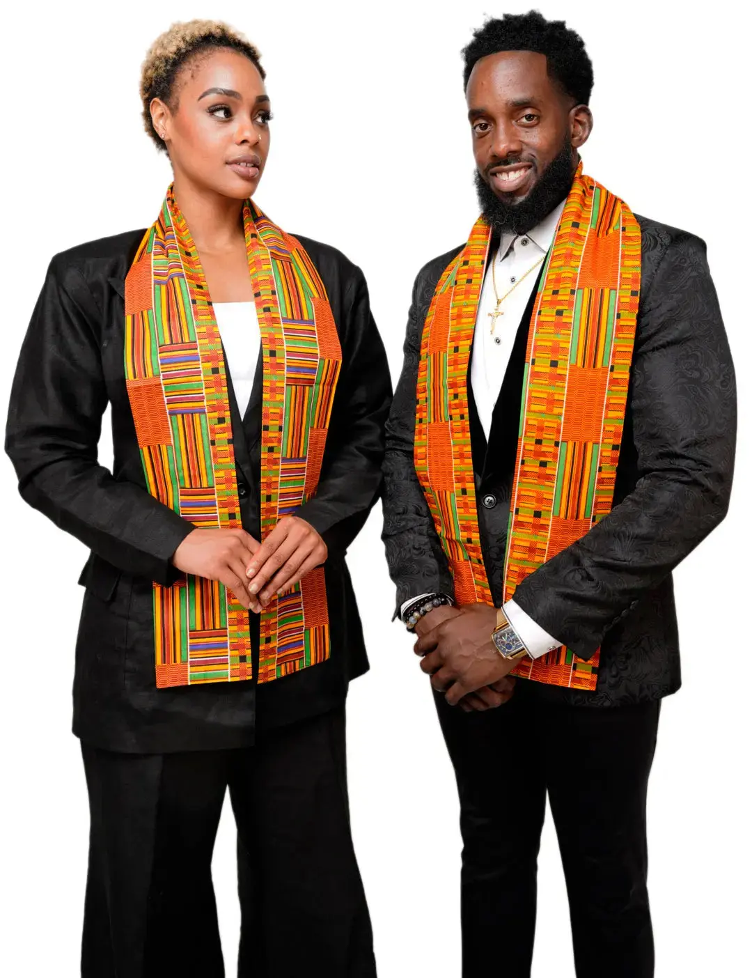 Sikadwa Kente African Print Sash-DP0795S | African Fashion | Dupsie's