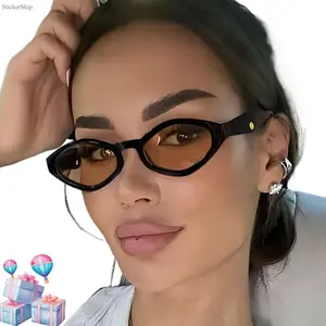 2026 NEW Trendy Irregular Cat Eye Sunglasses for Women – Aesthetic Statement Fashion Glasses, Lightweight Comfortable Eyewear for Street Style, Party, Travel & Photo Outfits