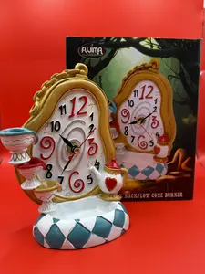 Melting clock backflow burner