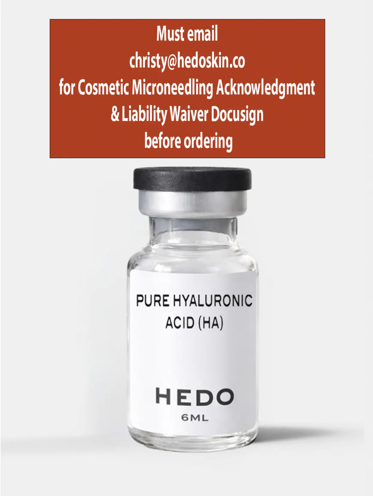 PRECISION Pure HA MicroNeedling Support Kit