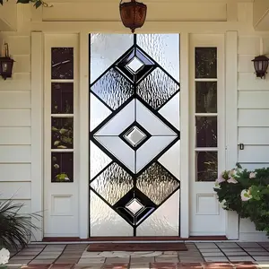 Elastic Room Door Decoration Set, Simple Installation, Creative Pattern, Happy Door Hanging Background Decor, Home Indoor Outdoor Party Decor, Interior Decoration Accessories, 82.7x35.4 Inches