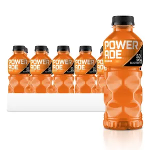POWERADE Sports Drink Orange, 20 Ounce (Pack of 24) Beverage Energy