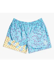 Baseball Lifestyle Ice Cream Sprinkle Shorts Vanilla