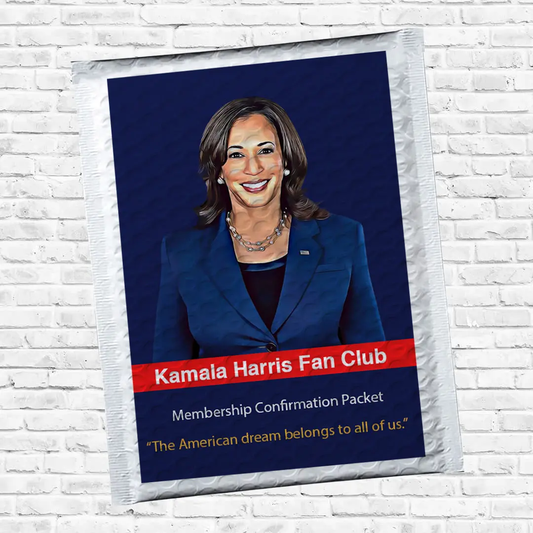 Kamala Fan Club Mail Prank