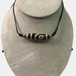 Taiwan Dzi bead necklace gemstone