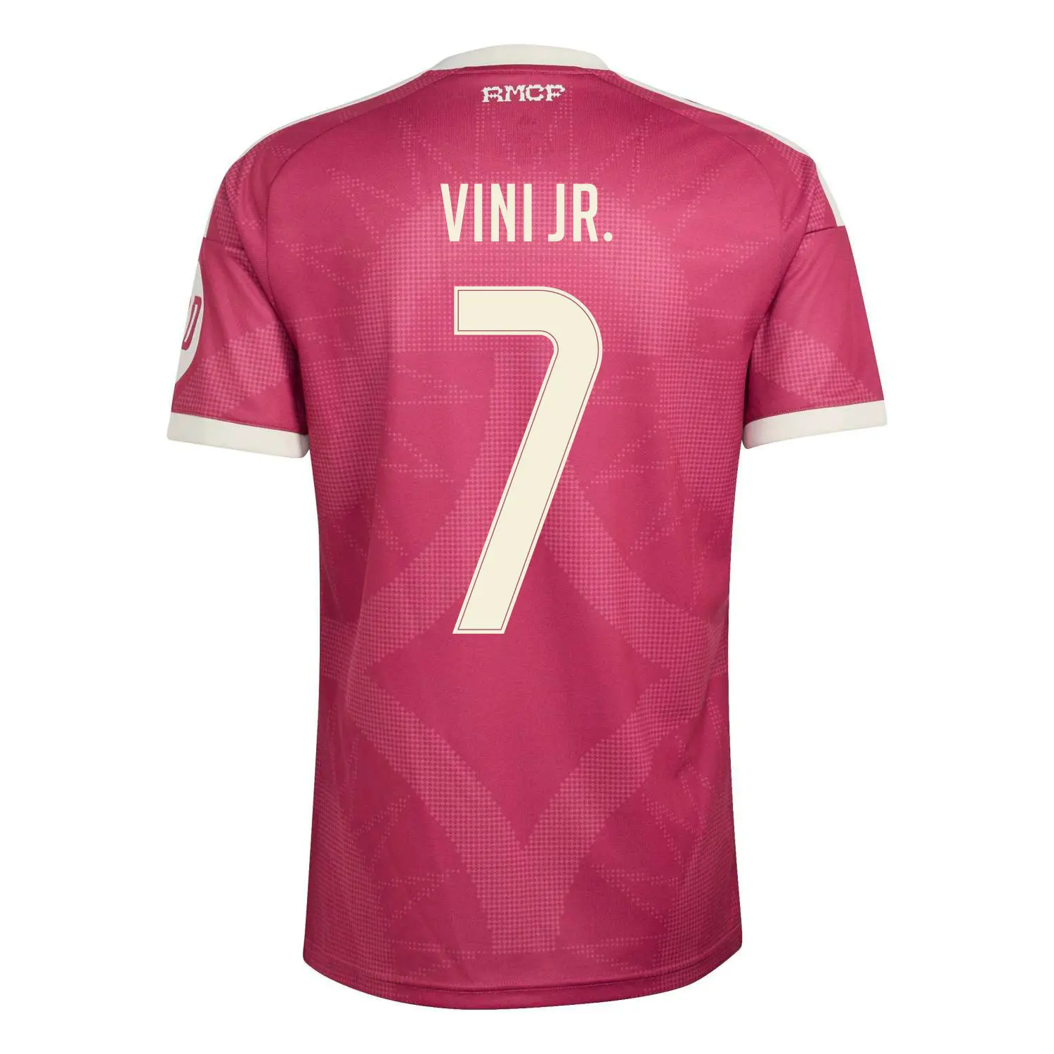 Vini Jr 7 Madrid Pink Match Soccer Top – Lightweight Football Kit, Personalized Player Name & Number