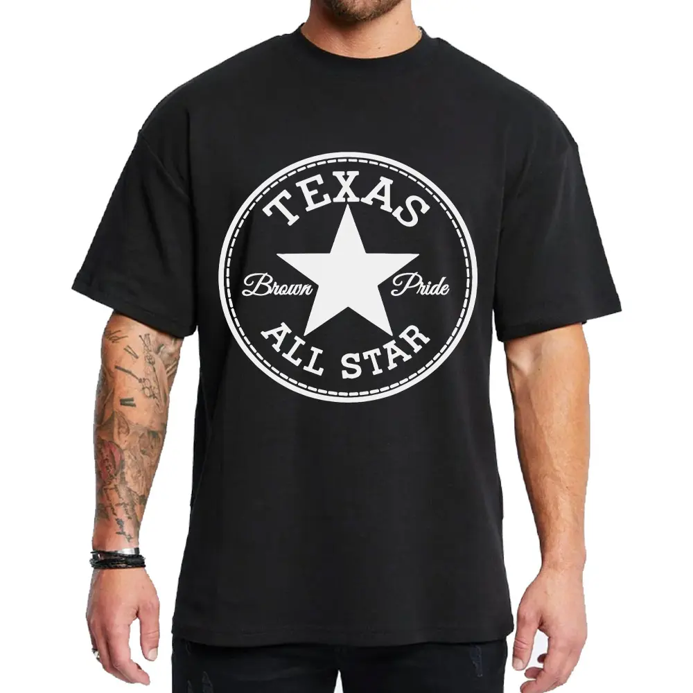 Texas Brown Pride Chicano Clothing Mexican Clothes Lowrider Clothes Oversized Graphic Tee Medium Heavy Sweatshirt Hoodie for Men & Women Full size S-5XL