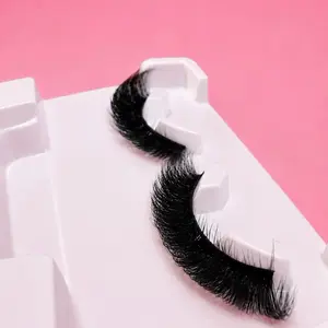 14mm Fluffy Thick Curly Lashes with an extension style real effect for makeup needs