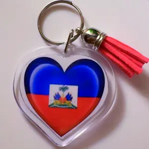 “Custom heart flag keychains  Perfect little gift for Mother’s Day, couples, besties & culture lovers  Handmade with love  Which flag should I make next? ”