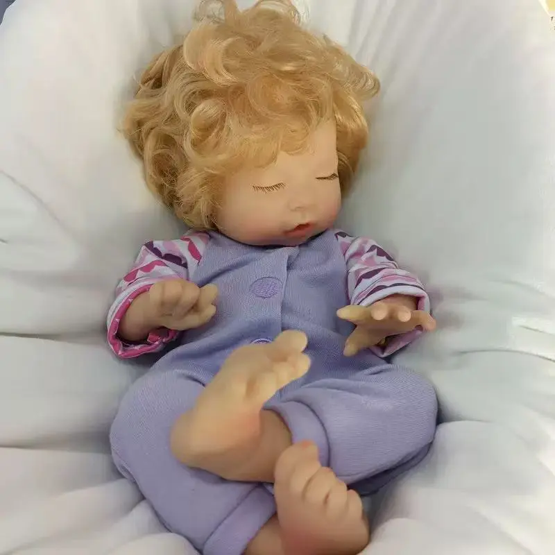Curly Blonde Hair