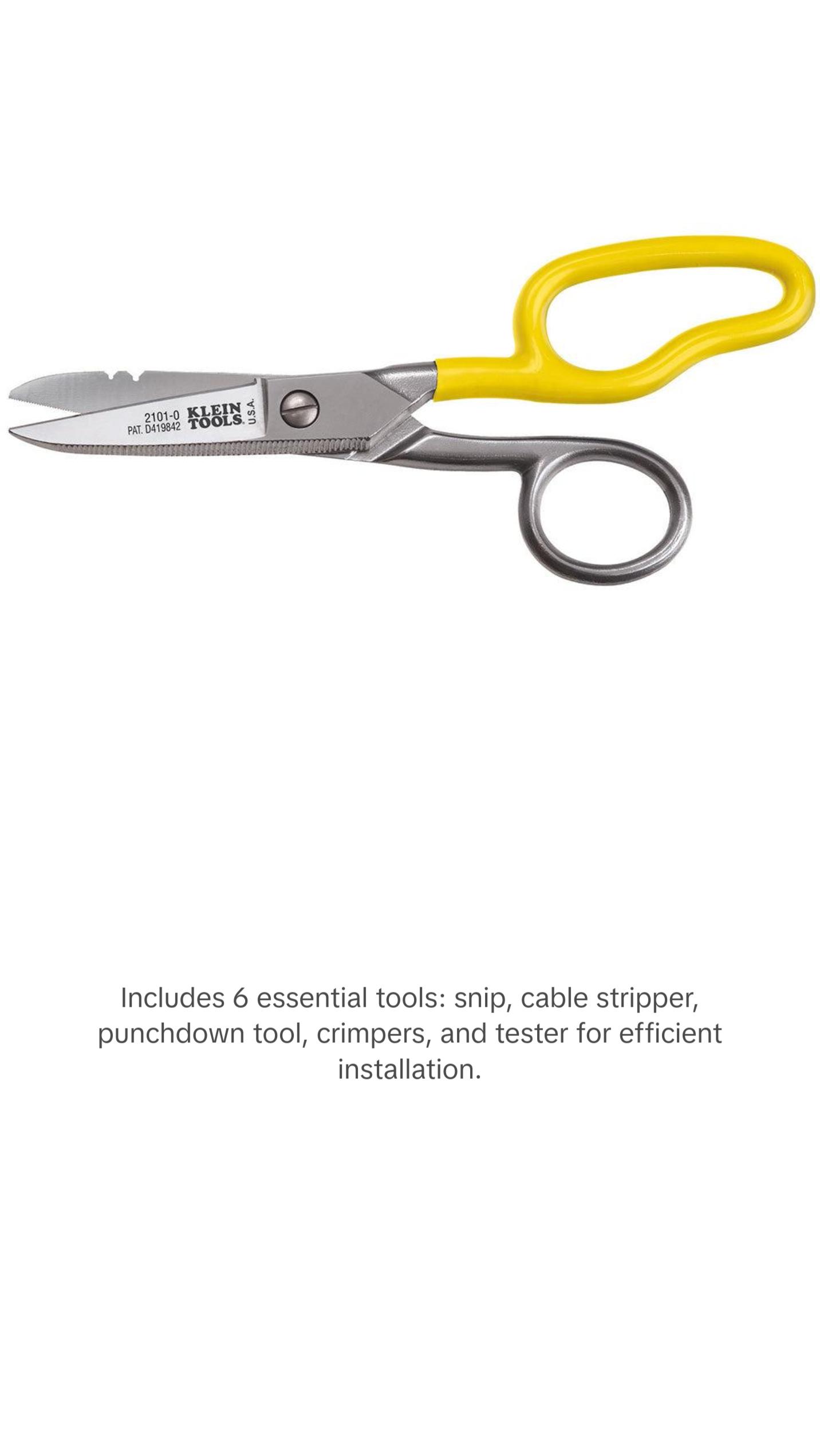 Klein Tools VDV001819 VDV Apprentice Tool Set, 6 Pc.