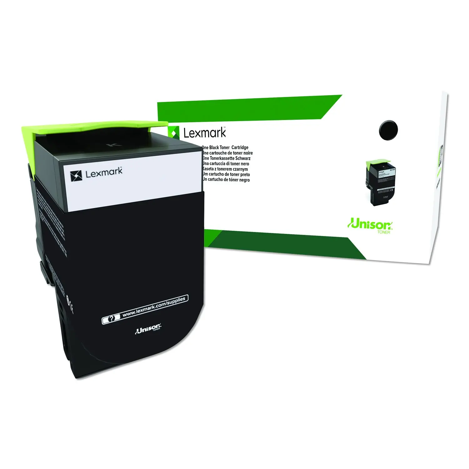 Lexmark 801HK Black High Yield Toner Cartridge