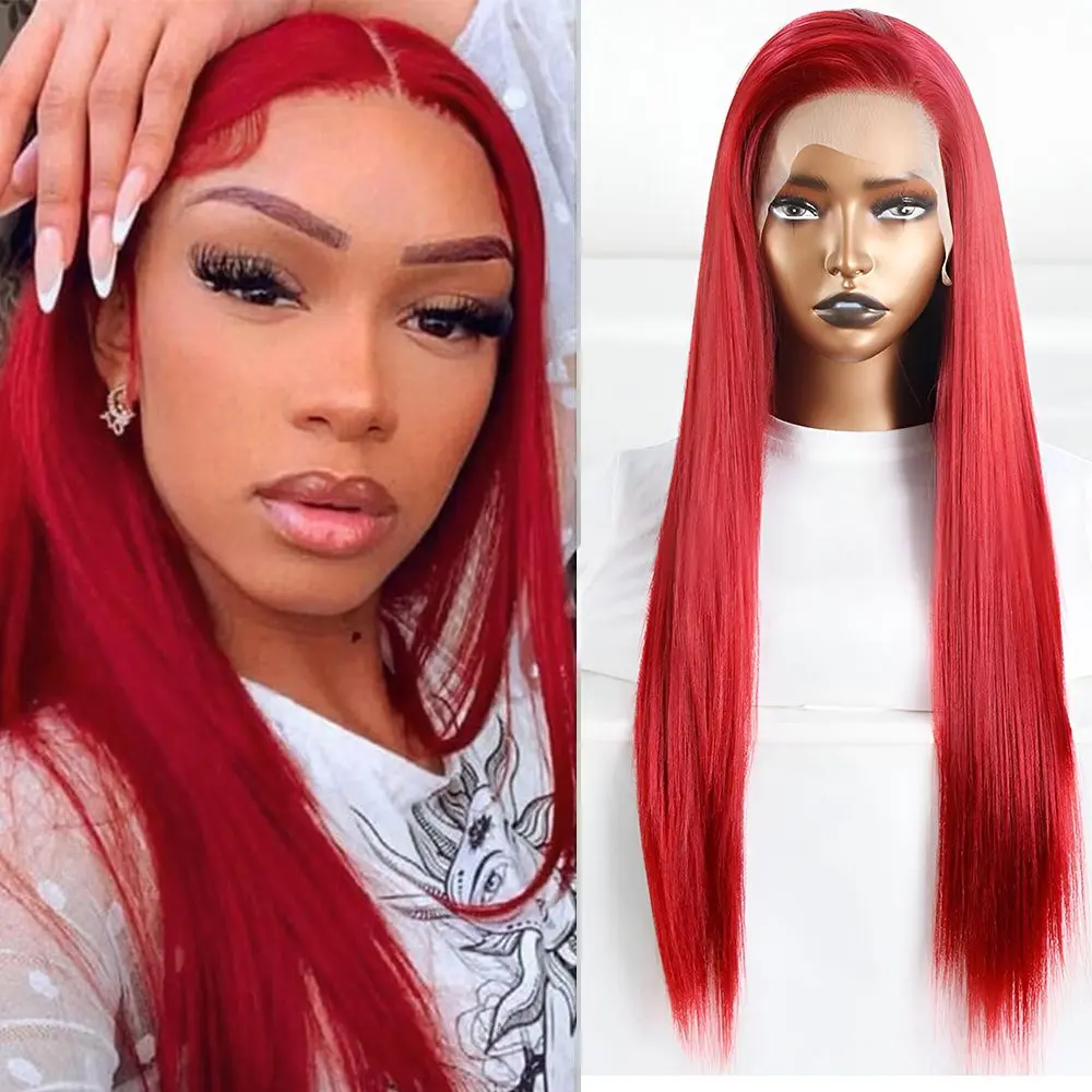 Hot Red Straight