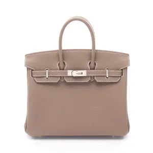 Pre-owned HERMÈS Calfskin Shoulder Bags Hermes Birkin25 Togo