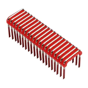 1 Inch Insulated Cable Staple MNM1-600 Fit for Cable Stapler Gun 2448-20, Ideal for Wood Surfaces, 600 Staples Per Box