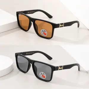 Modern Square Polarized UV400 Sunglasses for Men Women, Ideal for Driving, Outdoor Activities