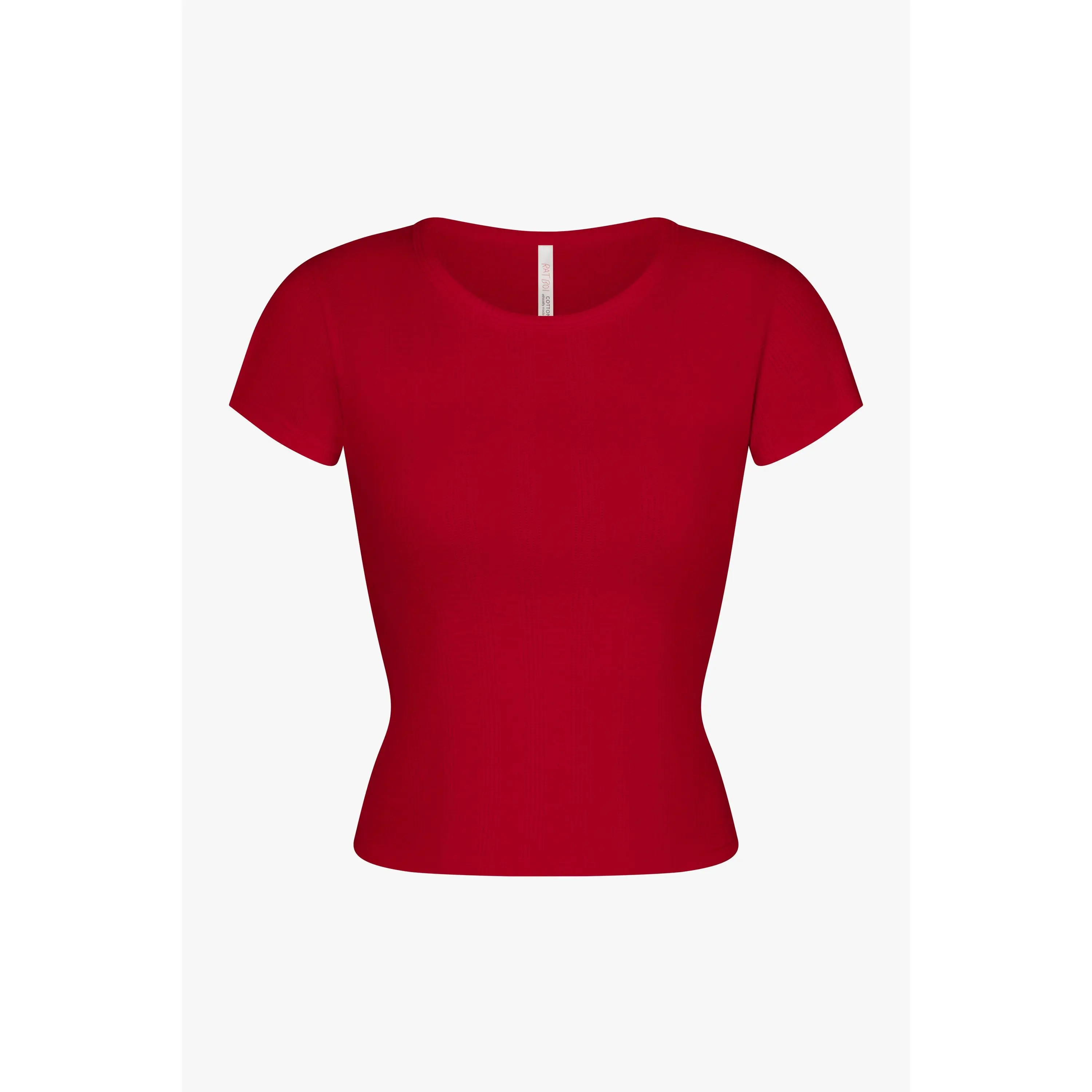 PERFECT T-SHIRT IN CHERRY POINTELLE