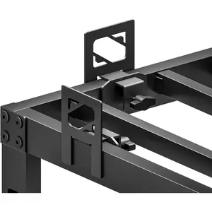 Mattress-Slide-Stopper,Mattress-Holder for Metal Bed-Frame, Non-Slip Mattress-Gaskets, Keep-Mattress-from-Sliding, Adjustable Size