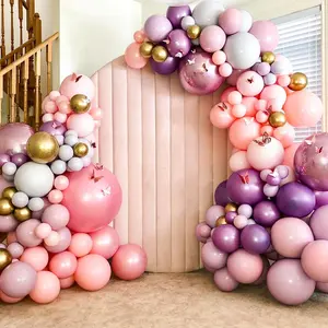 Balloon Arch Kit, Balloon Arch Kit with Base, Balloon Garland Arch Kit, Party Decoration Supplies for Wedding Birthday Baby Shower