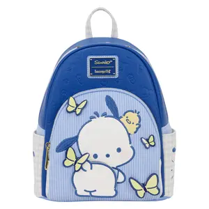 Sanrio Pochacco Gingham Loungefly Mini Backpack Sanrio Pochacco Gingham Loungefly Mini Backpack
