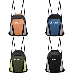 MVP Disc Golf Drawstring Backpack Bag - Choose Color
