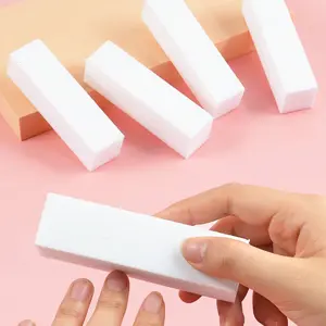 Soybean Block Nail File Set, 3pcs/4pcs/10pcs/20pcs, Ideal for Nail Care, Durable & Smooth Finish, Perfect for Home Manicure, Nail File Kit