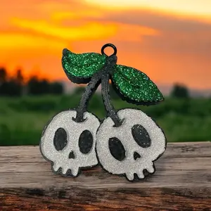 Skull Cherry Car Freshie