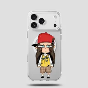 Billie cartoon design phone case, all-around protection, shockproof and dropproof, fingerprint resistant, magnetic design, compatible with iPhone 17/11 series and Samsung S26/21 series, safe and reliable.