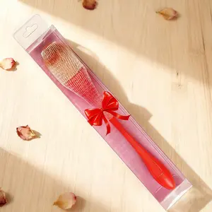 Red Wig Brush with Soft Bristles for Detangling & Styling Wigs Ideal for Care & Maintenance Essential Tool for Wig Lovers Unisex Design