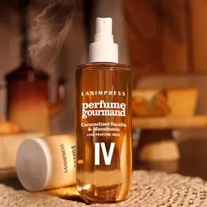 IV Caramelized Comfort Perfume Mist，Vanilla Macadamia Skin Scent，Buttercrunch Addiction Body Elixir，Golden Hour Gourmand Mist，Nutty Vanilla Soufflé Spray