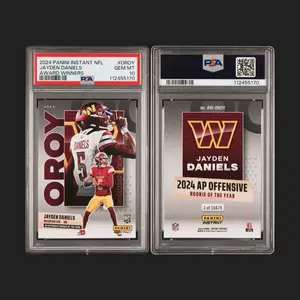 Panini Jayden Daniels Rookie PSA 10 2024 NFL Award Winners Card #ORoy Gem Mint 112455170