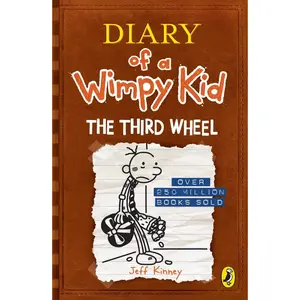 USED-Diary of a wimpy kid - the third wheel (book 7) by Jeff Kinney (Paperback)