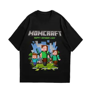 Minecraft MomCraft T-Shirt – Personalized Gaming Tee, Chicken Jockey, Trending Unisex Mother’s Day Gift