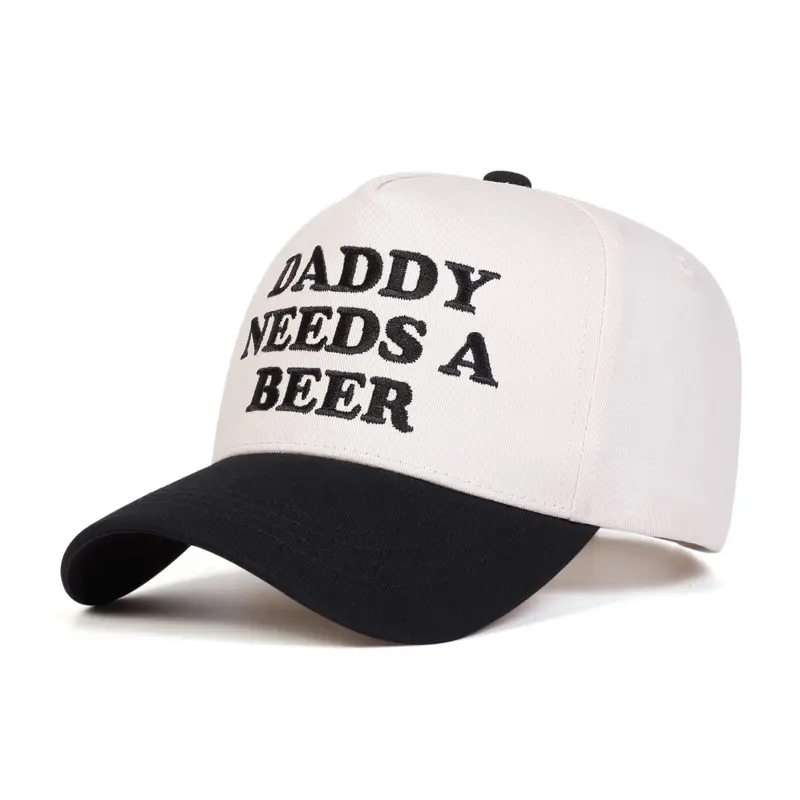Unisex Beer Letter Baseball Cap, Adjustable Sun Protection Casual Hat, Suitable for Spring & Fall Travel Beach Vacation, Casual Outfits Cap