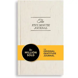 The Five Minute Journal – Original Daily Gratitude Journal for Women & Men – Mindfulness, Happiness & Daily Reflection – Undated Planner – Affirmation Journal – Gifts for Women