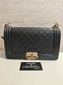 Pre-owned caviar Shoulder Bags CHANEL BAG