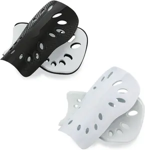 Soccer Shin Guards for  Youth, 2 Pairs Breathable Shin Pads for Boys Girls Teens Adults, Lightweight Football Equipment Cushion Protection for Men Women