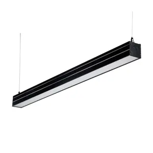 ElegaLux 4' LED Linear Light - Black - 40W - 4000K