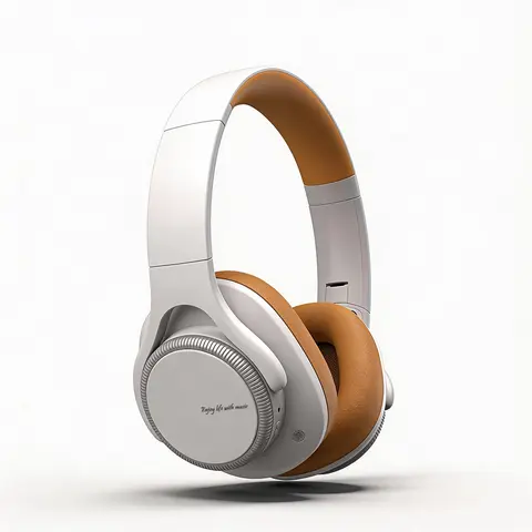 B15 Foldable Titanium Over-Ear Wireless Headphones, High Quality Audio Wireless Headset, HiFi Stereo, Bluetooth 6.0, Hybrid ANC Noise Cancellation, Low Latency, 50H Playtime, Comfortable Earpads, Lightweight, Compatible with iOS & Android