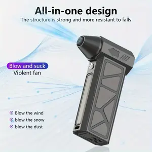 Wireless Air Duster with 100000 Rpm High Power, Fast Charging, Adjustable Speeds, Ideal for Computer Keyboard Home Outdoor Car Cleaning