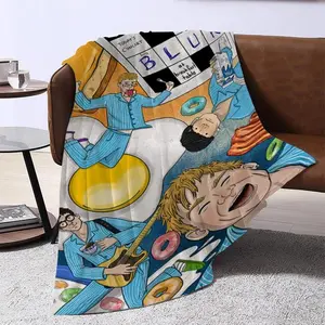 Popular Baby Blanket Furry Bedspread on The Bed Thick Blankets for Winter Knee Sofa Warm Baby Throws Camping  Blanket