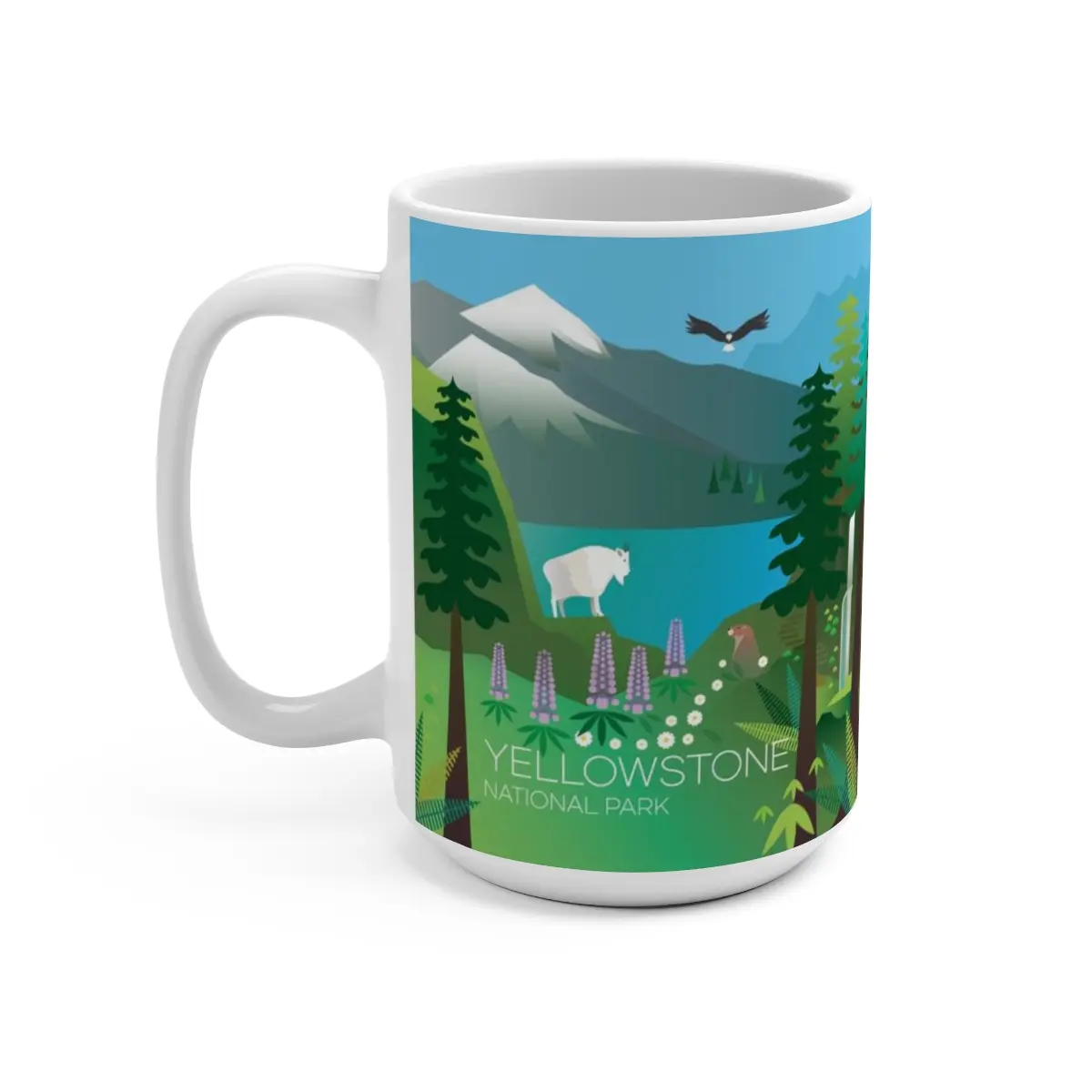 Yellowstone National Park Mug 15oz