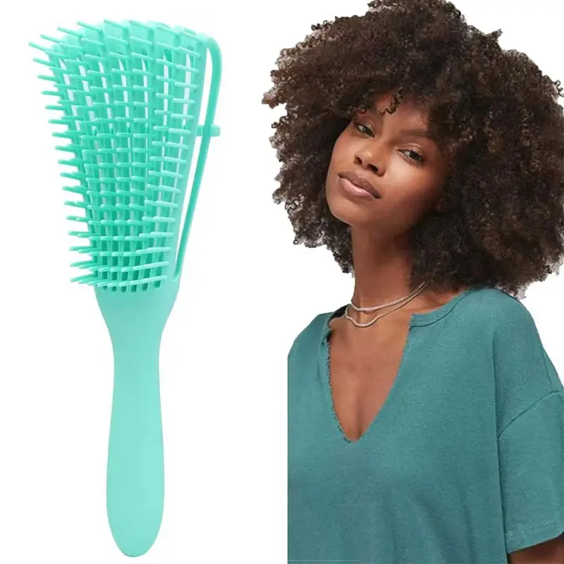 Hair Comb Detangling Brush Scalp Massage Hair Brush Detangler Brush for Curly Hair Thick Hair Octopus Hairbrush Women Men Salon Hair Care Comb